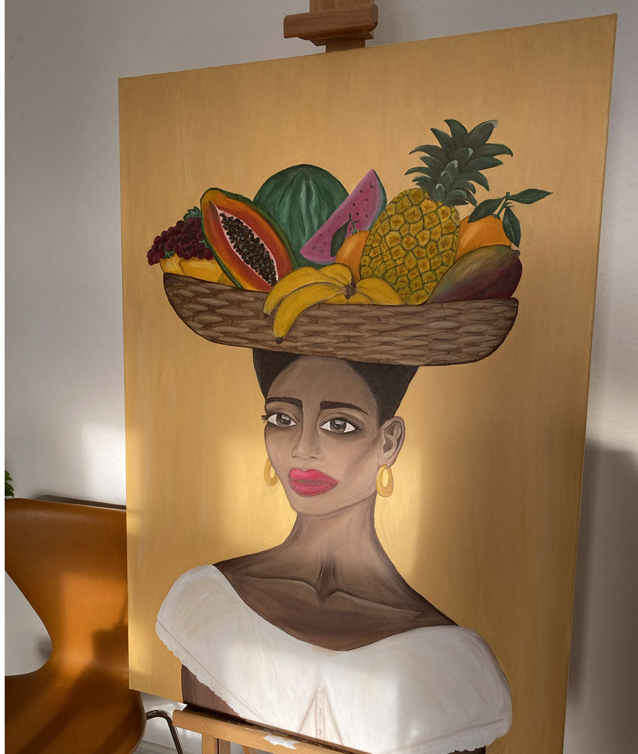 SOLGT Juana maleri - 70x100 cm.